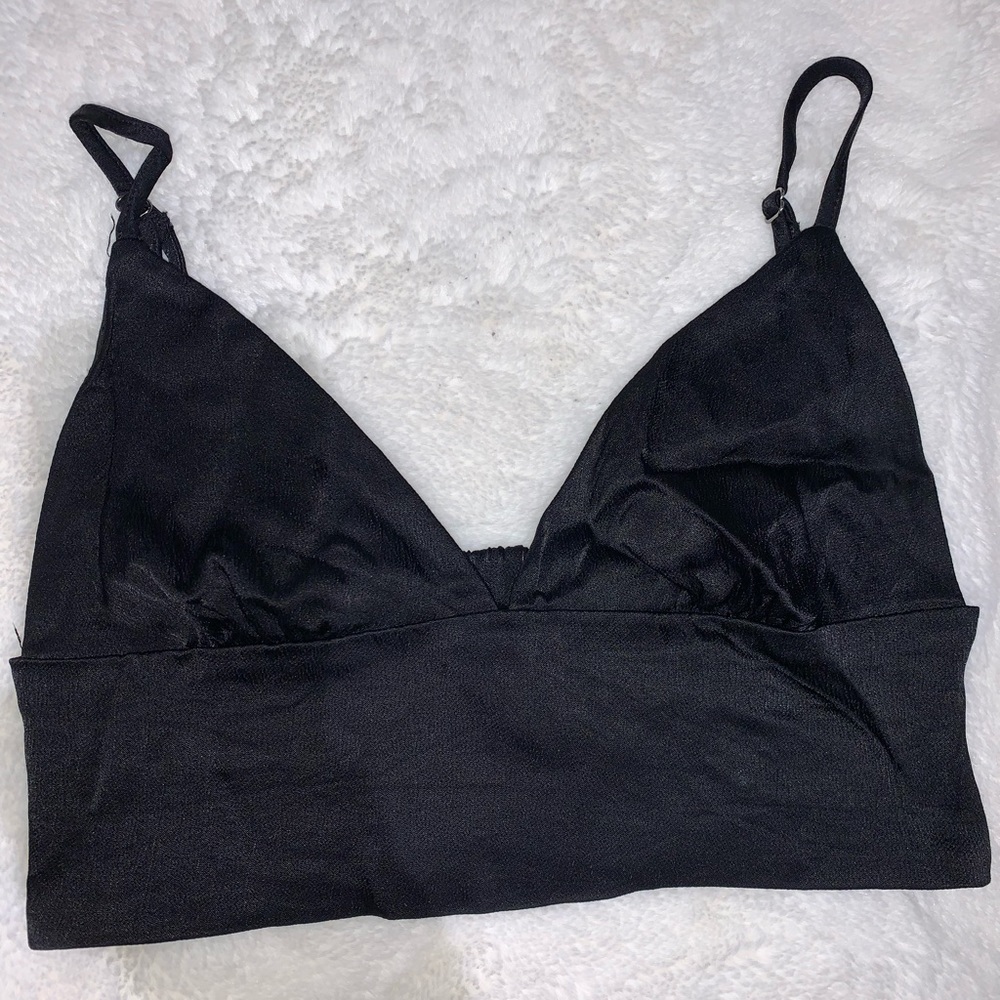 Silk Crop Top - Zara